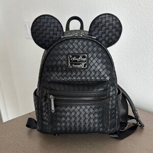 Disney parks loungefly black backpack